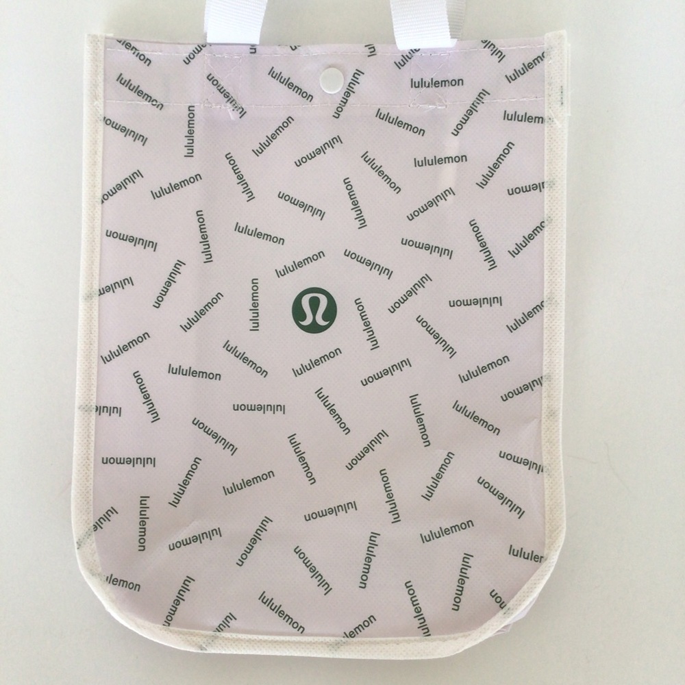 LULULEMON REUSABLE LOGO SMALL TOTE BAG NWT